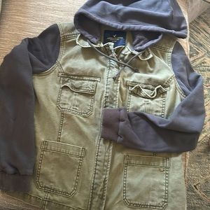 American Eagle Jacket with Raglan Sleeves